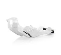 Acerbis 0024022 Husqvarna, piastra skid male Bianco/Nero
