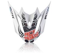 Acerbis Profile 4 Cima dell'Elmo, bianco/rosso/bianco