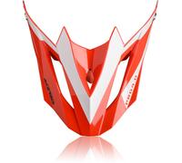 Acerbis Profile 4 Cima dell'Elmo, Rosso/Bianco