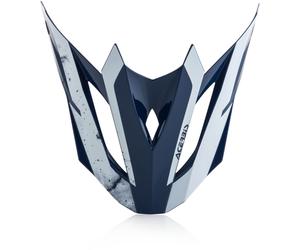 Acerbis Profile 4 Picco del casco, bianco-blu per maschi