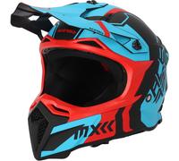 Acerbis Profile 5 Casco Motocross, rosso/blu, Taglia S (55/56)