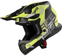 Acerbis Profile Junior, casco cross bambini T50 male Nero/Giallo Fluo/Grigio
