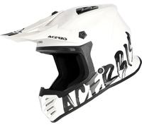 Acerbis Profile Junior, casco da motocross per bambini 56 male Bianco/Nero