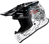 Acerbis Profile Junior, casco da motocross per bambini T56 male Bianco/Nero/Grigio/Rosso
