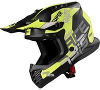 Acerbis Profile Junior, casco cross bambini T56 male Nero/Giallo Fluo/Grigio