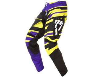 Acerbis Profile, pantaloni in tessuto 30 male Violetto/Giallo
