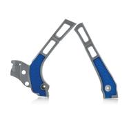 Acerbis Protezioni Telai X-Grip Argento Blu Per Yamaha WR 125 2T 2006-2021