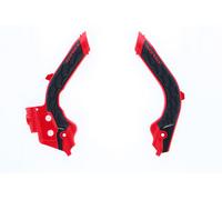 Acerbis 0023600 Husqvarna, Protezione telaio X-Grip male Rosso/Nero