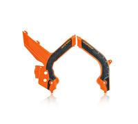 Acerbis 0024009 KTM, Protezione telaio X-Grip male Arancione/Nero