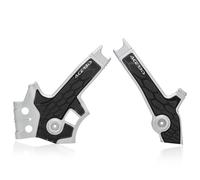 Acerbis 0024288 Suzuki DR650, Protezione del telaio X-Grip male Argento/Nero