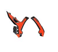 Acerbis Protezioni Telaio X-Grip Nero Arancione Per KTM XCF-W 450 2024-2025