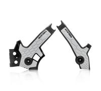 Acerbis 0024288 Suzuki DR650, Protezione del telaio X-Grip male Nero/Argento