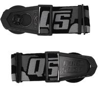 Acerbis Quick Strap Sistema di montaggio occhiali, grigio/nero, Taglia unica