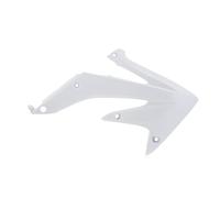 Acerbis Radiator Rad Scoops Plastica Bianca Per HONDA CRE 450 F 2005-2006