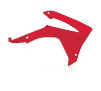 Acer rembiali Radiatore Rosso Per HONDA CRF 450 R 2013-2016, 1 Pezzo
