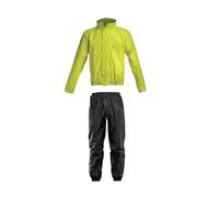 ACERBIS RAIN SUIT LOGO GIACCA E PANTALONI ANTI PIOGGIA NERO/GIALLO 0016428.318