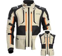 Acerbis Rally Pro, giacca in tessuto XL male Beige/Nero/Arancione