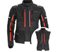 Acerbis Rally Pro, giacca in tessuto XXL male Nero/Rosso