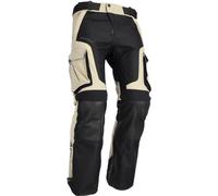 Acerbis Rally Pro Pantaloni tessili per motociclette, beige/nero, Taglia 32
