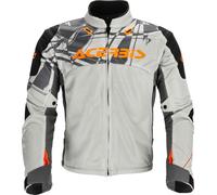 Acerbis Rally Race Mesh, giacca in tessuto unisex XXL female Grigio Chiaro/Grigio/Arancione