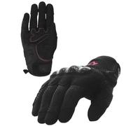Acerbis Guanti moto donna Ramsey My Vented CE Nero-Rosa Taglia L