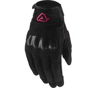 Acerbis Ramsey My Vented Guanti da moto da donna, nero-rosa, taglia L per donne