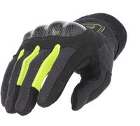 Acerbis Ramsey My Vented Pro Mesh Guanti da motocicletta, nero-giallo, taglia 2XL per maschi