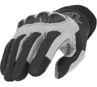 Acerbis Ramsey My Vented Pro Mesh Guanti da motocicletta, nero/grigio, Taglia S