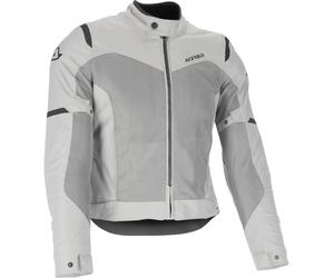 Acerbis Ramsey Vent 2.0 Mesh Ladies Giacca tessile da moto, Grigio chiaro, Taglia S