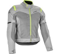 Acerbis Ramsey Vent 2.0, giacca tessile donna XL female Grigio Chiaro/Giallo Fluo