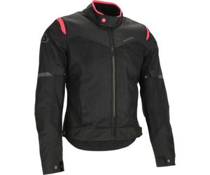 Acerbis Ramsey Vent 2.0 Mesh Ladies Giacca tessile da moto, nero/rosa, Taglia XS