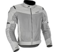 Acerbis Ramsey Vented 2.0 Mesh Giacca tessile da moto, Grigio chiaro, Taglia L