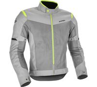 Acerbis Ramsey Vented 2.0 Mesh Giacca tessile da moto, grigio/giallo, Taglia L