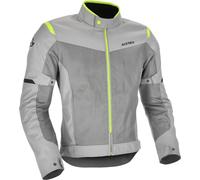 Acerbis Ramsey Vented 2.0 Mesh Giacca tessile da moto, grigio/giallo, Taglia S