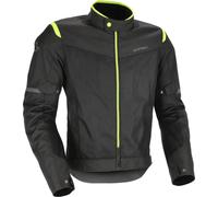 Acerbis Ramsey Vented 2.0 Mesh Giacca tessile da moto, nero-giallo, taglia L per maschi