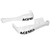 Ricambio coppia plastiche per paramani Acerbis Rally Brush bianco