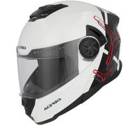 Acerbis Rider Graphic Casco, nero-bianco, taglia XL per maschi