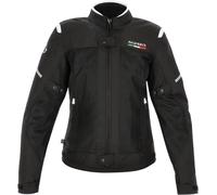 Acerbis Ruby, giacca tessile donna impermeabile XS female Nero/Bianco