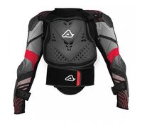 Acerbis Scudo 2.0 Giacca Protettrice Bambini, nero-rosso, taglia L XL