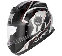 Acerbis Serel Graphic Elmetto, nero-argento, taglia XS per maschi