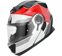 Acerbis Serel Logo Elmetto, bianco/rosso/nero, Taglia XS (53/54)