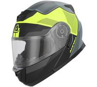 Acerbis Serel Logo Elmetto, nero-grigio-giallo, taglia XL per maschi