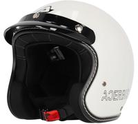Acerbis Skodela, casco jet XS male Bianco