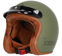 Acerbis Skodela, casco jet S male Olivaa Opaco