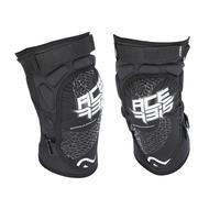 ACERBIS SOFT KID GINOCCHIERE PROTEZIONI GINOCCHIA MOTO-CROSS ENDURO NERE BIANCHE