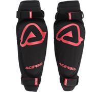 Acerbis Soft Logo Protectori dei Gomiti dei Giovani, rosso