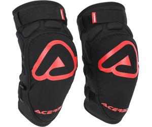 Acerbis Soft Logo Protectori del ginocchio dei giovani, rosso