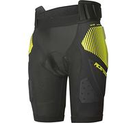 Acerbis Soft Rush Pantaloncini da protezione, nero-giallo, taglia M