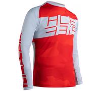 Acerbis Speeder Maglia MTB, grigio-rosso, taglia XL per maschi