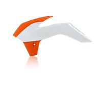 ACERBIS SPOILER RADIATORI ARANCIO/BIANCO KTM SX 85 2013-2017 0016896.203